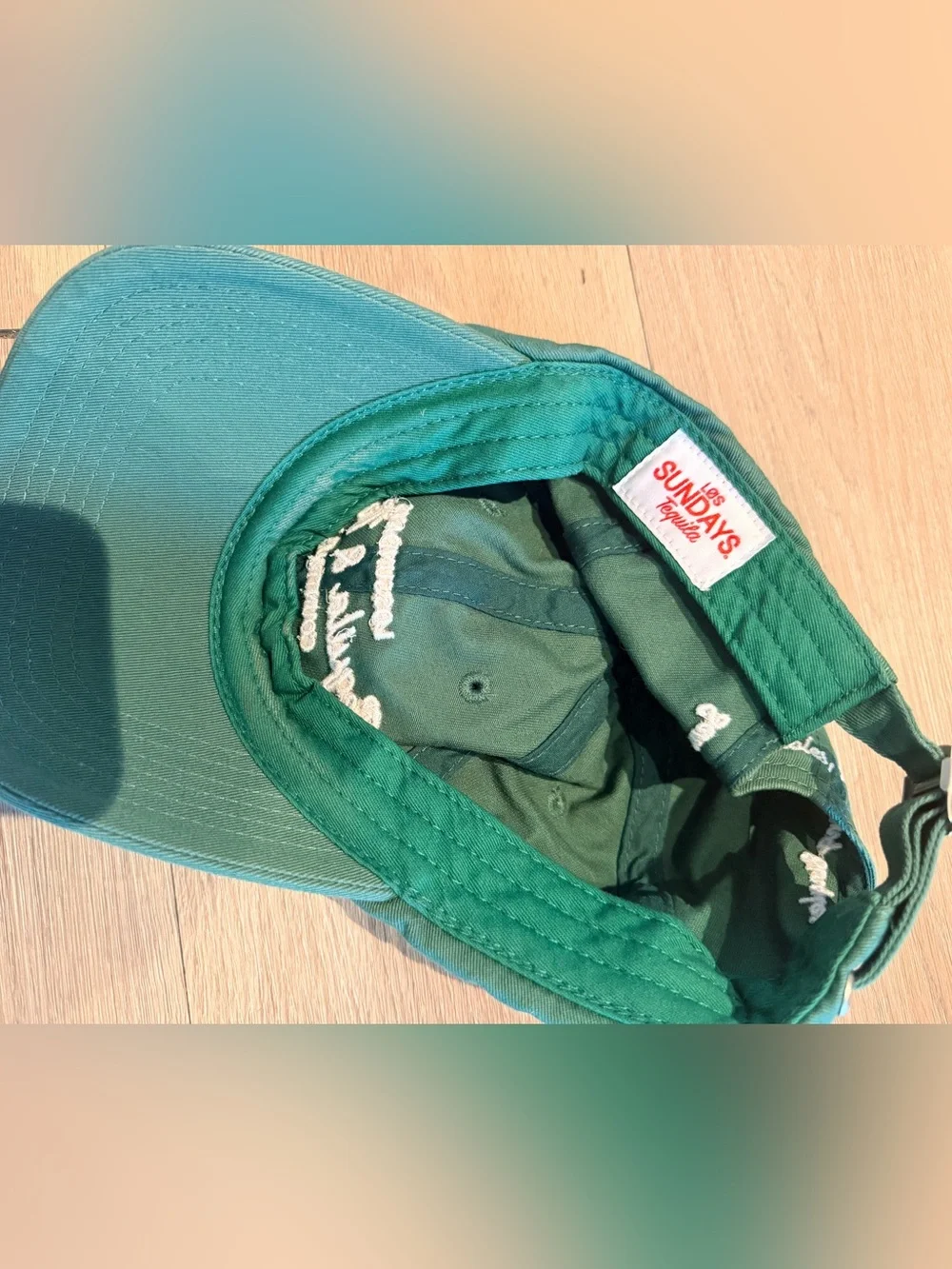 Los Sundays 'Tequila & Tennis' Green Baseball Cap